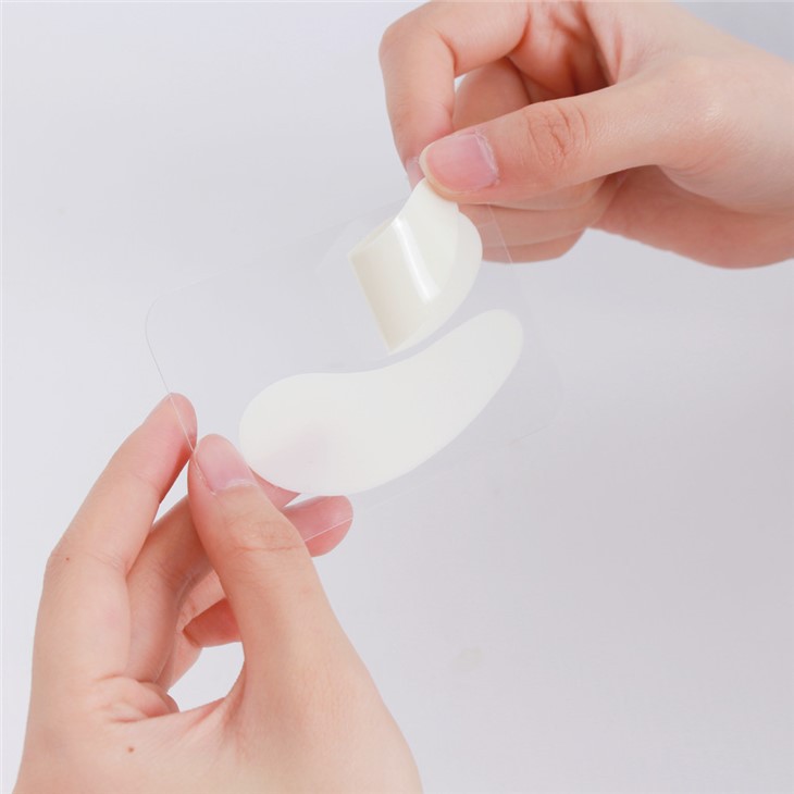 silicon eye pads reusable pink